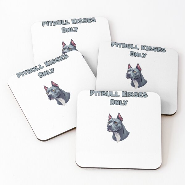 Item preview, Pitbull Kisses Only designed and sold by NatureUnleashed.