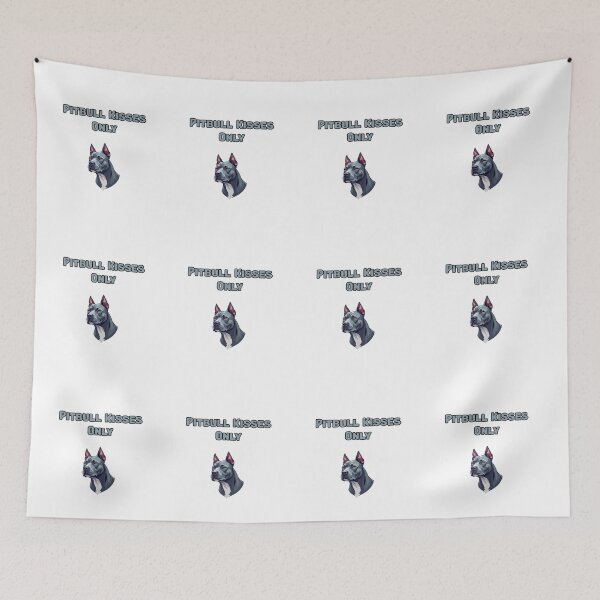 Item preview, Pitbull Kisses Only designed and sold by NatureUnleashed.
