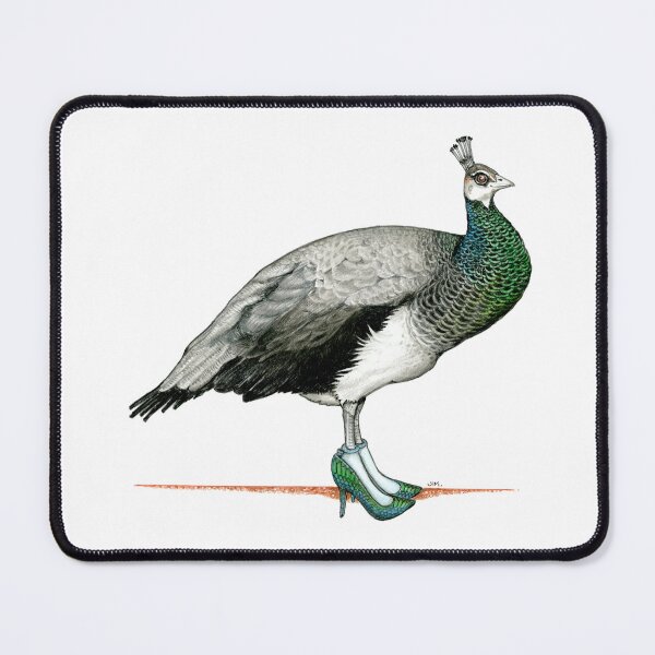 Item preview, Peahen in High Heels designed and sold by JimsBirds.