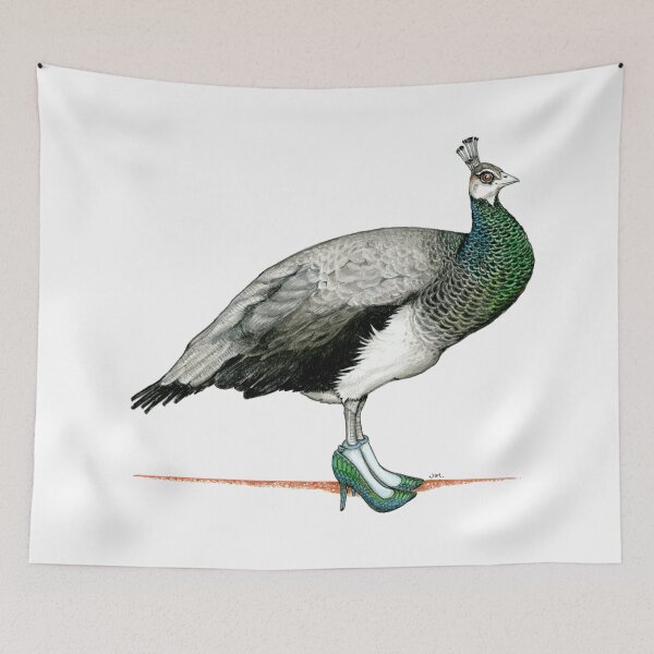 Item preview, Peahen in High Heels designed and sold by JimsBirds.