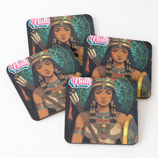 Item preview, Neith – Ancient Egyptian Goddess of Creation, Wisdom, Strategy & Protection designed and sold by BlackStarsCreations.