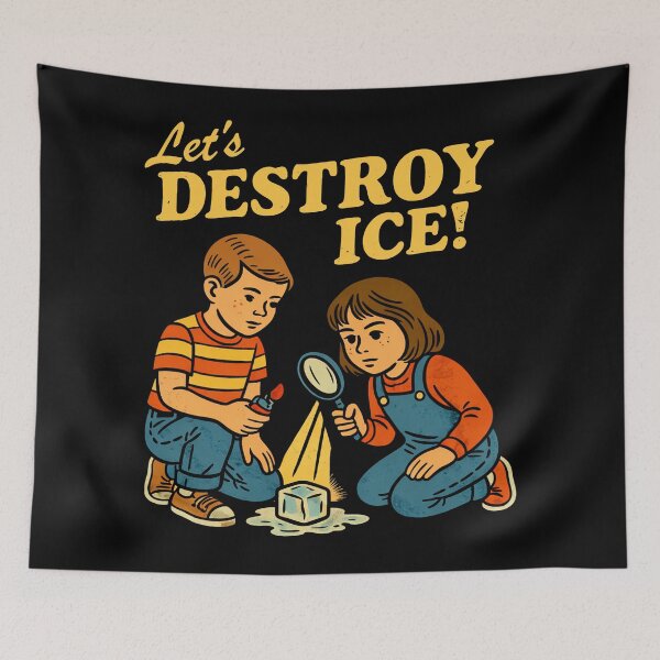 Item preview, Let’s Destroy ICE, Pro Immigration, Abolish ICE , Anti ICE Political  designed and sold by Starry Night Creative Art.