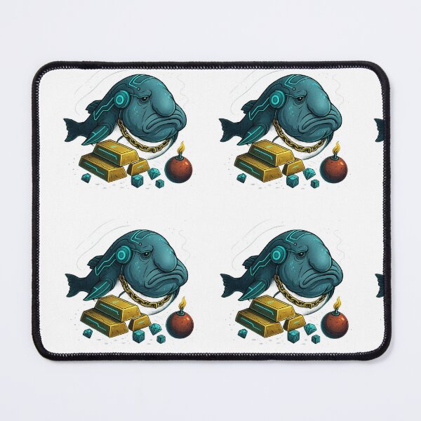 Item preview, Cybernetic Fish Treasure designed and sold by ARTGENERATESART.