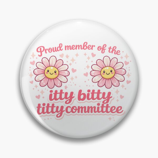 Item preview, Proud Member of the Itty Bitty Titty Committee – Pink Version designed and sold by ItssMeSammie.