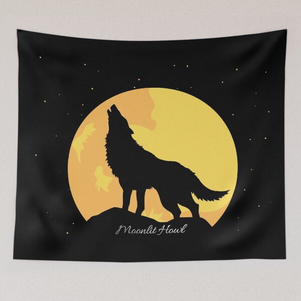 Item preview, Moonlit Howl designed and sold by THEVONZA.