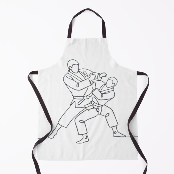 Item preview, Jiu-Jitsu Flow - Minimalist BJJ Art designed and sold by Martial-Art-23.