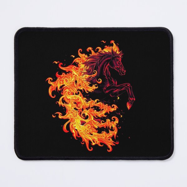 Item preview, Flaming Horse Spirit Illustration designed and sold by PMTaurus.