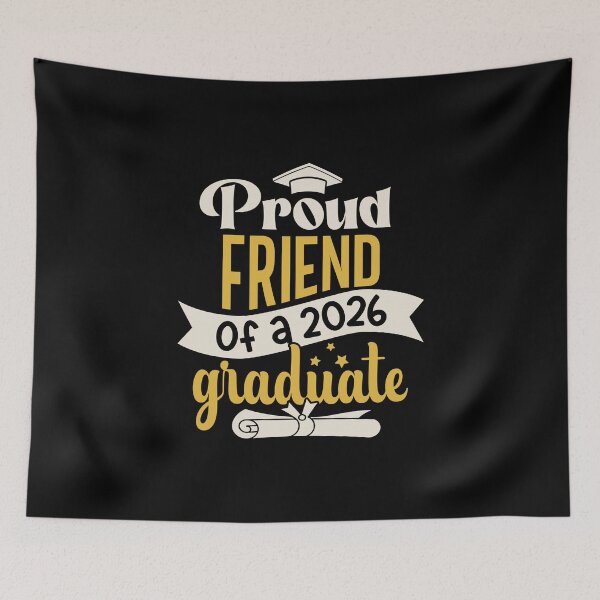 Item preview, Graduation 2026 Proud Friend Of A Graduate designed and sold by eclecTEEq.