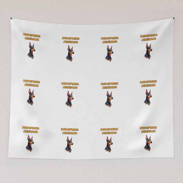Item preview, Doberman Attitude designed and sold by NatureUnleashed.