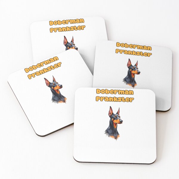 Item preview, Doberman Prankster designed and sold by NatureUnleashed.