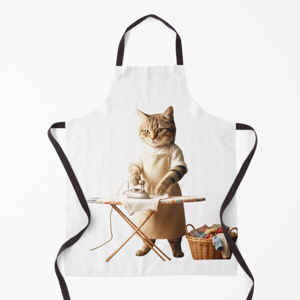Item preview, Ironing Cat: The Domestic Helper designed and sold by Fatomfatom.