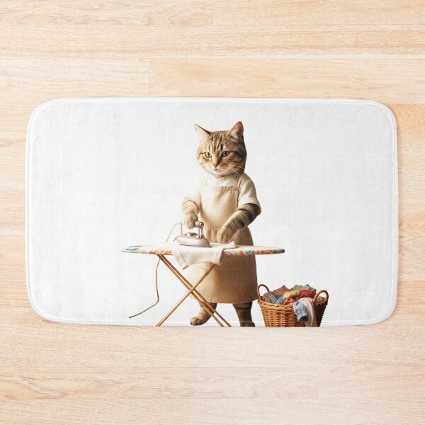 Item preview, Ironing Cat: The Domestic Helper designed and sold by Fatomfatom.