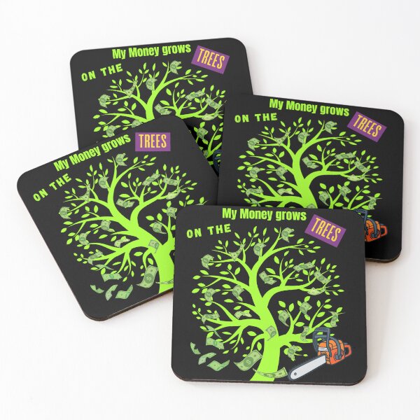 Item preview, My Money Grows On The Trees Best Aborist Trees Climber Gifts for aborist designed and sold by MalwasBasket.
