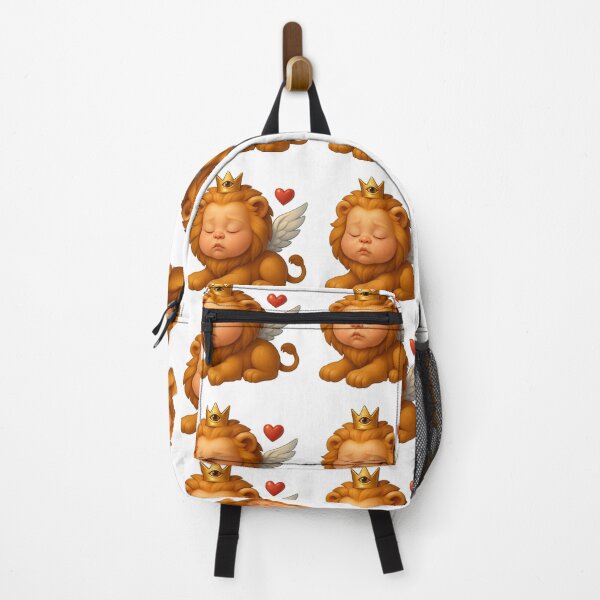 Item preview, Sleeping Winged Baby Lion designed and sold by ARTGENERATESART.