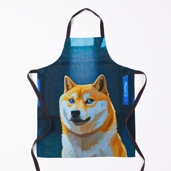 Item preview, Shiba Inu, Doge, Dog in Art Gallery, Museum Art, Shiba Inu Lover, Cute Dog Art. designed and sold by kamelouari.