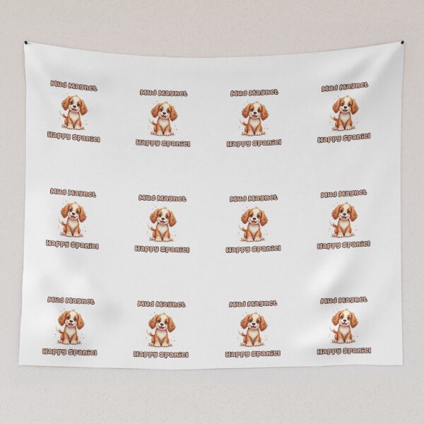 Item preview, Mud Magnet | Happy Spaniel designed and sold by NatureUnleashed.