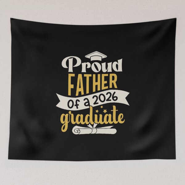 Item preview, Graduation 2026 Proud Father Of A Graduate designed and sold by eclecTEEq.