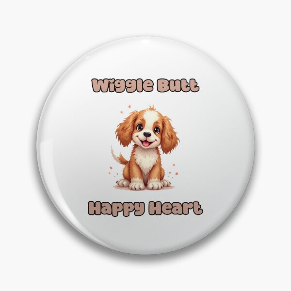 Item preview, Wiggle Butt | Happy Heart designed and sold by NatureUnleashed.