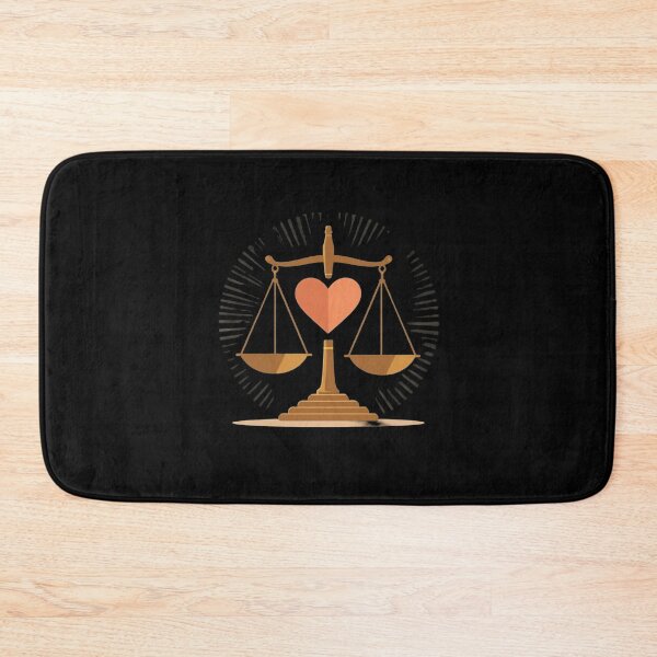 Item preview, Heart of Justice Balance Symbol designed and sold by PMTaurus.