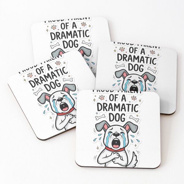 Item preview, Proud Parent Of A Dramatic Dog designed and sold by bihtti.