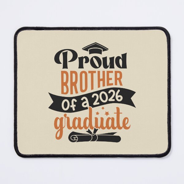Item preview, Proud Brother Of A 2026 Graduate Family Member Graduation designed and sold by eclecTEEq.