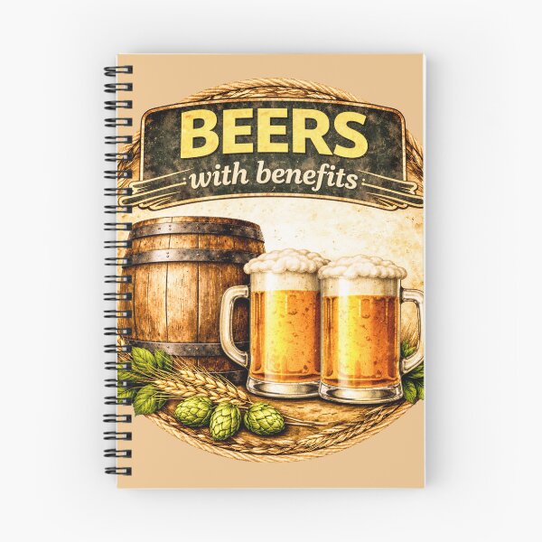 Item preview, Beers With Benefits Retro Beer Badge designed and sold by SteadyRolling.