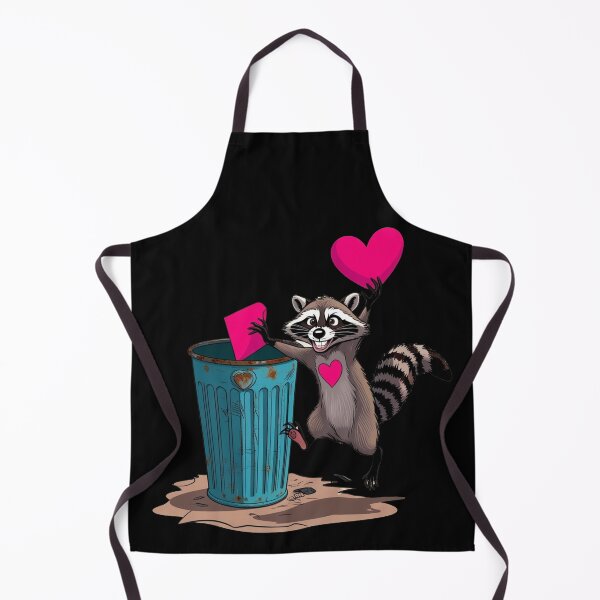 Item preview, Funny Anti Valentine Trash Panda Raccoon designed and sold by PMTaurus.