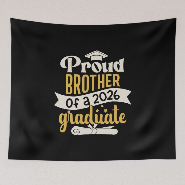 Item preview, Graduation 2026 Proud Brother Of A Graduate designed and sold by eclecTEEq.