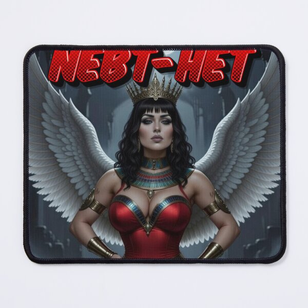Item preview, Nephthys (Nebt-Het) – Ancient Egyptian Goddess of Protection, Mourning, Transition & the Afterlife designed and sold by BlackStarsCreations.