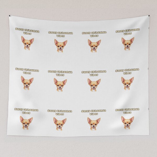 Item preview, Sassy Chihuahua Vibes designed and sold by NatureUnleashed.