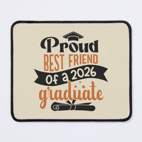 Item preview, Proud Best Friend Of A 2026 Graduate Family Member Graduation designed and sold by eclecTEEq.