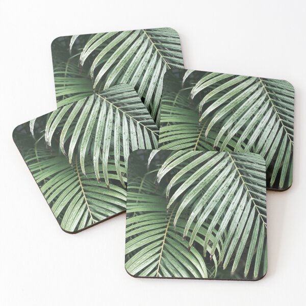 Item preview, Rain Drops on Palm Leaf designed and sold by LuizaK.