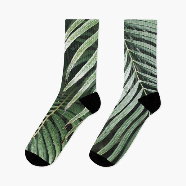 Item preview, Rain Drops on Palm Leaf designed and sold by LuizaK.