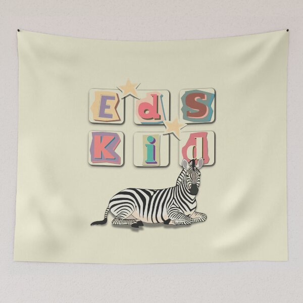 Item preview, Kids Chronic Illness EDS Zebra Stars designed and sold by pulse_retail.