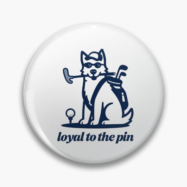 Item preview, Loyal Golf Caddy Dog Illustration designed and sold by QuietTeeClub.