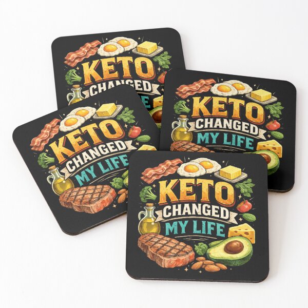Item preview, Keto Change My Life Funny Low Carb Ketogenic Diet T-Shirt designed and sold by MOKRONOS.