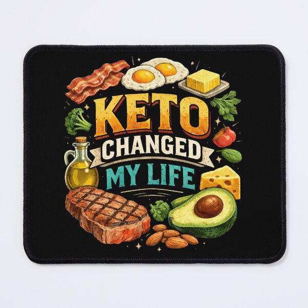 Item preview, Keto Change My Life Funny Low Carb Ketogenic Diet T-Shirt designed and sold by MOKRONOS.