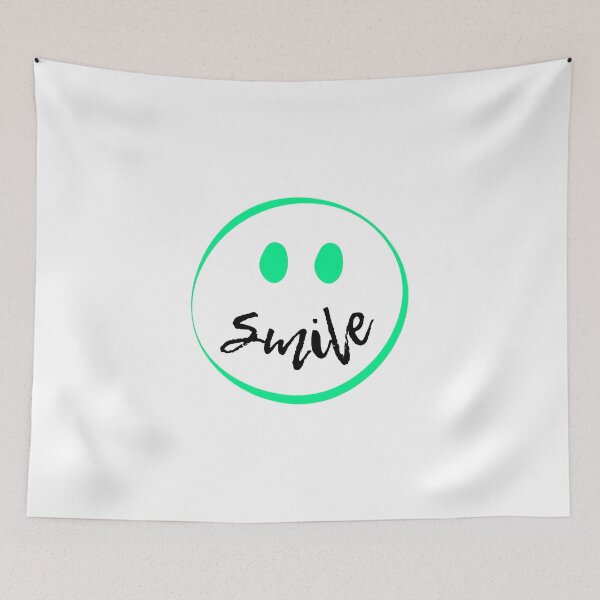 Item preview, Smiley Face Minimalist Happy Mood - Neon Green designed and sold by SunandShade.