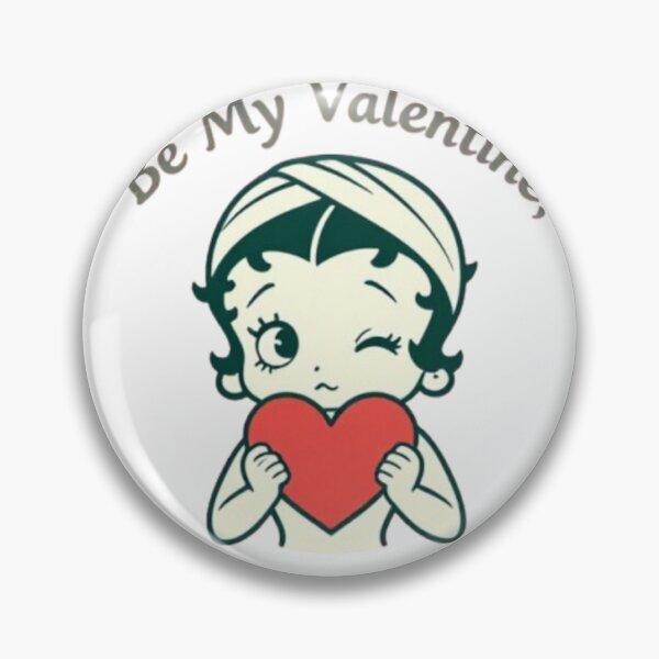 Item preview, Vintage Betty Boop Valentine Shirt - Be My Valentine 1930s Cartoon Heart designed and sold by BlackAndBrown.