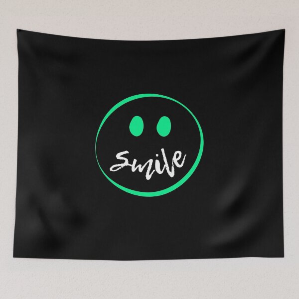 Item preview, Smiley Face Minimalist Happy Mood - Neon Green designed and sold by SunandShade.