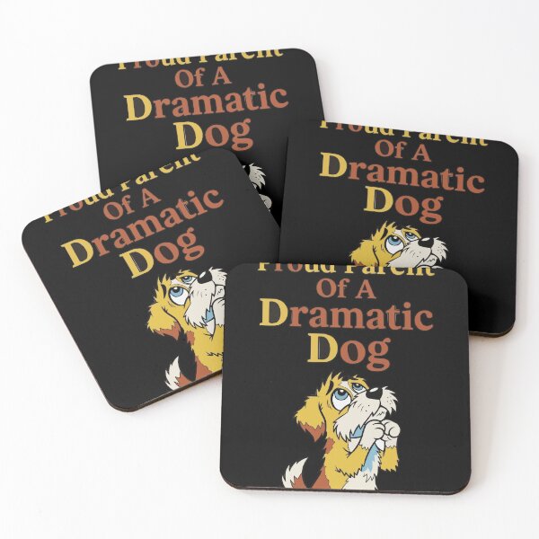 Item preview, Proud Parent Of A Dramatic Dog designed and sold by bihtti.