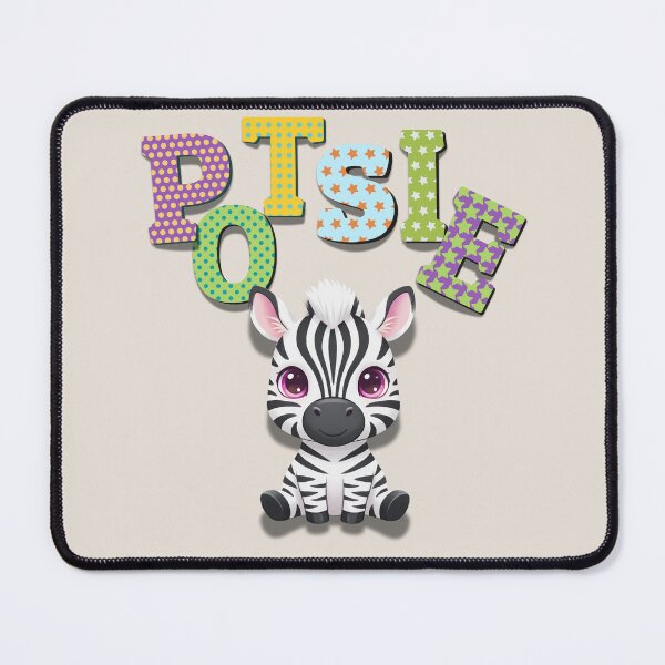 Item preview, Kids Chronic Illness POTSIE Zebra Pink designed and sold by pulse_retail.
