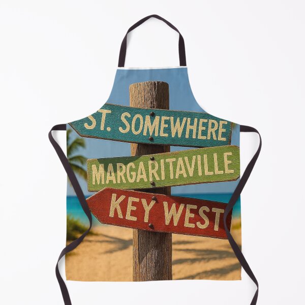 Item preview, St Somewhere Margaritaville Key West Waymarker - 9216x9216 designed and sold by darky72.