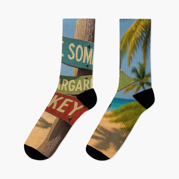 Item preview, St Somewhere Margaritaville Key West Waymarker - 9216x9216 designed and sold by darky72.