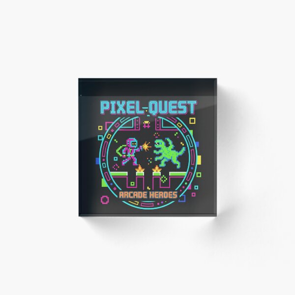 Item preview, Pixel Quest designed and sold by TrendingGuy321.