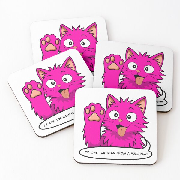 Item preview, One Toe Bean short of a full paw designed and sold by Last Fallen Art.