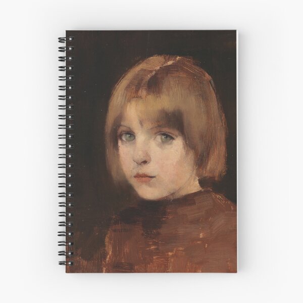 Item preview, Helene Schjerfbeck Head of a Girl 1886 designed and sold by Vintage Wall Art.