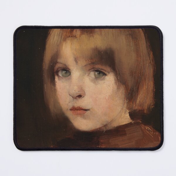 Item preview, Helene Schjerfbeck Head of a Girl 1886 designed and sold by Vintage Wall Art.