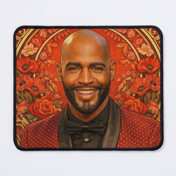 Item preview, Karamo Brown (Portrait A. Mucha) designed and sold by ~ Th*mas ~.