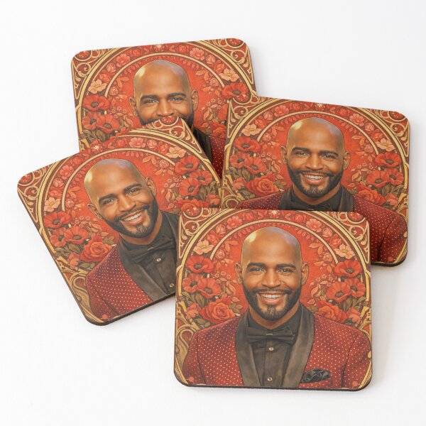 Item preview, Karamo Brown (Portrait A. Mucha) designed and sold by ~ Th*mas ~.